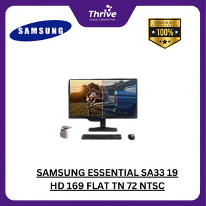 SAMSUNG ESSENTIAL SA33 19 HD 169 FLAT TN 72 NTSC