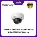 Load image into Gallery viewer, 20 series EXIR Mini Bullet Camera DS-2CD2163G2-LI 4mm
