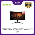 Load image into Gallery viewer, PG27Q15R2A ASROCK LED Monitor 27&quot; QHD
