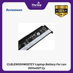 Load image into Gallery viewer, CLBLEN00HW027CY Laptop Battery For Len 00Hw027 Cy