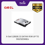 Load image into Gallery viewer, X-Geil 128GB 2.5 SATAIII R/W UP TO 550/520MB/s
