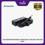 Load image into Gallery viewer, CLALEN20V675ASUSBHQ LENOVO 20V 6.75A SLIM TYPE USB PORT
