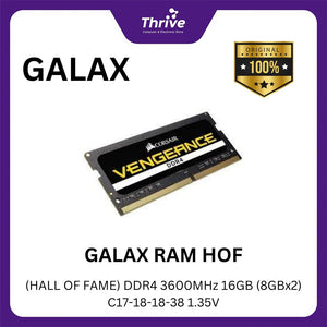 GALAX RAM HOF (HALL OF FAME) DDR4 3600MHz 16GB (8GBx2) C17-18-18-38 1.35V