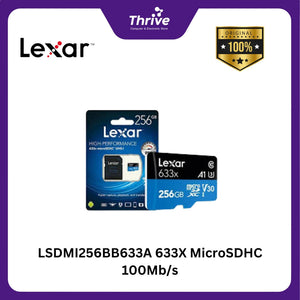 LSDMI256BB633A 633X MicroSDHC 100Mb/s