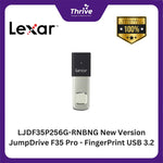 Load image into Gallery viewer, LJDF35P256G-RNBNG New Version JumpDrive F35 Pro - FingerPrint USB 3.2.