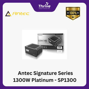 Antec Signature Series 1300W Platinum - SP1300 Platinum - 80+ Platinum Certified - Fully Modular - 10 Years Warranty Replacement