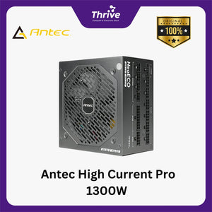 Antec High Current Pro 1300W - 80+ Platinum Certified - Full Modular - 7 Years Warranty Replacement