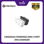Load image into Gallery viewer, CWD20101 POWERGO 20W 1 PORT (PD) CHARGER

