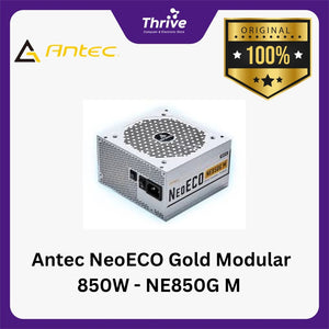 Antec NeoECO Gold Modular 850W - NE850G M - 80+ Gold Certified - Fully Modular - 7 Years Warranty