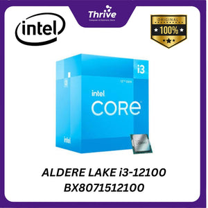 ALDERE LAKE i3-12100 BX8071512100