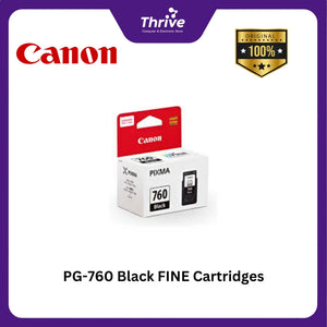 PG-760 Black FINE Cartridges