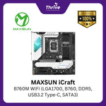 Load image into Gallery viewer, MAXSUN iCraft B760M WIFI (LGA1700, B760, DDR5, USB3.2 Type-C, SATA3)