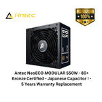 Load image into Gallery viewer, Antec NeoECO MODULAR 550W - 80+ Bronze Certified - Japanese Capacitor ! - 5 Years Warranty Replacement
