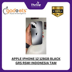 Load image into Gallery viewer, APPLE IPHONE 12 128GB BLACK GRS RSMI INDONESIA TAM
