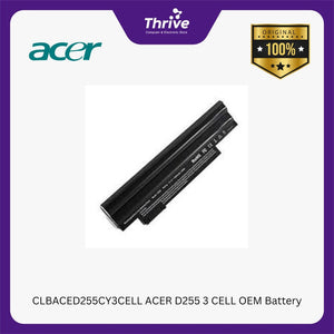 CLBACED255CY3CELL ACER D255 3 CELL OEM Battery