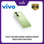 Load image into Gallery viewer, VIVO Y18 4GB 128GB LEMON GREEN (BOX CHA+CAS+SCR)
