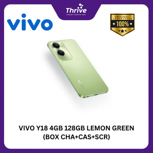 VIVO Y18 4GB 128GB LEMON GREEN (BOX CHA+CAS+SCR)