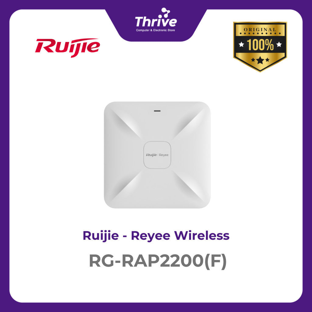 Reyee Access Point Dual Band AC1300 WiFi Extender Ceiling Mount – 2.4G ...
