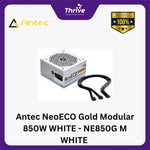 Load image into Gallery viewer, Antec NeoECO Gold Modular 850W WHITE - NE850G M WHITE - 80+ Gold Certified - Fully Modular - 7 Years Warranty - Include 12VHPWR PCI-E Adapter Cable
