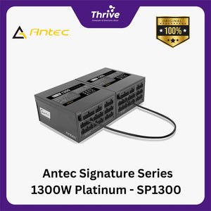 Antec Signature Series 1300W Platinum - SP1300 Platinum - 80+ Platinum Certified - Fully Modular - 10 Years Warranty Replacement