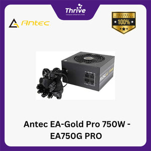 Antec EA-Gold Pro 750W - EA750G PRO - 80+ Gold - Japanese Capacitor ! (PSU Made by Seasonic) - Modular - 7 Years Warranty Replacement