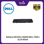 Load image into Gallery viewer, Batterai OR DELL E6420 DELL T54FJ 11.1V 60wh