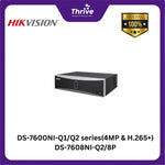 Load image into Gallery viewer, DS-7600NI-Q1/Q2 series(4MP &amp; H.265+) DS-7608NI-Q2/8P