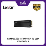 Load image into Gallery viewer, LNM790X004T-RN9NG 4 TB SSD NVME GEN 4
