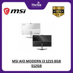 Load image into Gallery viewer, MSI AIO MODERN I3 1215 8GB 512GB W11+OHS 23.8FHD IPS BLK -AM242.693
