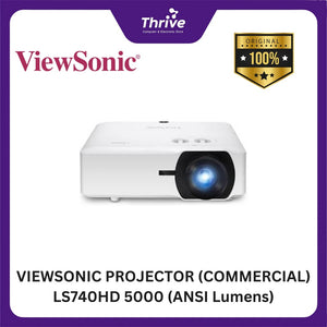 VIEWSONIC PROJECTOR (COMMERCIAL) LS740HD 5000 (ANSI Lumens)