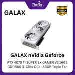 Load image into Gallery viewer, GALAX nVidia Geforce RTX 4070 Ti SUPER EX GAMER V2 16GB GDDR6X (1-Click OC) - ARGB Triple Fan
