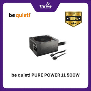 be quiet! PURE POWER 11 500W - 80+ Gold Certified - 5 Years Warranty - Number 1 PSU in Germany