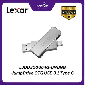 LJDD300064G-BNBNG JumpDrive OTG USB 3.1 Type C