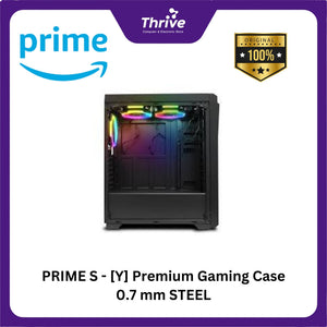 PRIME S - [Y] Premium Gaming Case 0.7 mm STEEL