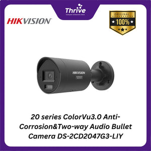 20 series ColorVu3.0 Anti-Corrosion&Two-way Audio Bullet Camera DS-2CD2047G3-LIY