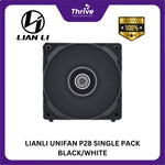 Load image into Gallery viewer, LIANLI UNIFAN P28 SINGLE PACK BLACK/WHITE
