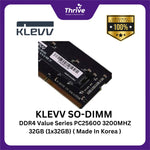 Load image into Gallery viewer, KLEVV SO-DIMM DDR4 Value Series PC25600 3200MHZ 32GB (1x32GB) ( Made In Korea )