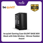 Load image into Gallery viewer, be quiet! Gaming Case SILENT BASE 800 Black with Side Window - Winner Reddot Award
