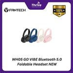 Load image into Gallery viewer, WH05 GO VIBE Bluetooth 5.0 Foldable Headset NEW
