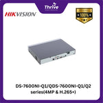 Load image into Gallery viewer, DS-7600NI-Q1/Q2 series(4MP &amp; H.265+) DS-7616NI-Q2