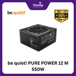 Load image into Gallery viewer, be quiet! PURE POWER 12 M 550W - Fully Modular - ATX 3.0 PCIe 5.0 - 80+ Gold Certified - 10 Years Warranty - Number 1 PSU in Germany
