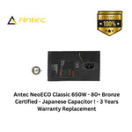 Load image into Gallery viewer, Antec NeoECO Classic 650W - 80+ Bronze Certified - Japanese Capacitor ! - 3 Years Warranty Replacement