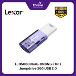 Load image into Gallery viewer, LJDS060064G-BNBNG 2 IN 1 Jumpdrive S60 USB 2.0
