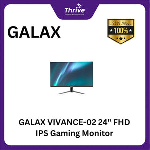 GALAX VIVANCE-02 24" FHD IPS Gaming Monitor 165Hz with G-SYNC - Response Time 1ms