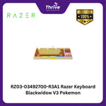Load image into Gallery viewer, RZ03-03492700-R3A1 Razer Keyboard Blackwidow V3 Pokemonv
