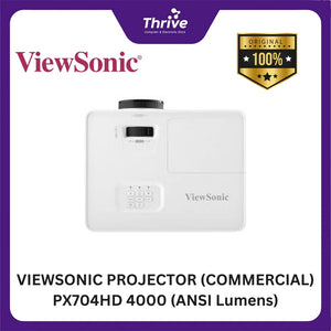 VIEWSONIC PROJECTOR (COMMERCIAL) PX704HD 4000 (ANSI Lumens)