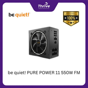 be quiet! PURE POWER 11 550W FM - Fully Modular - 80+ Gold Certified - 5 Years Warranty - Number 1 PSU in Germany