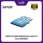 Load image into Gallery viewer, LMSFLYX128G-BNNNG MicroSD FLY Card 160MB/s
