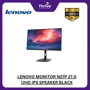 LENOVO MONITOR N27P 27.0 UHD IPS SPEAKER BLACK