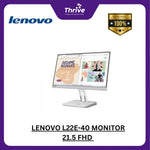 Load image into Gallery viewer, LENOVO L22E-40 MONITOR 21.5 FHD 169 FLAT VA 72 NTSC 75HZ TILT 3Y
